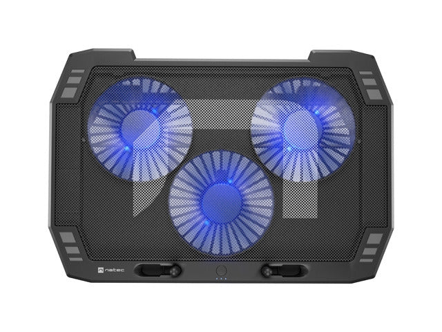 Natec Laptop Cooling Pad Oriole 15.6-17.3" 3 Fans, Led Light, 2 USB