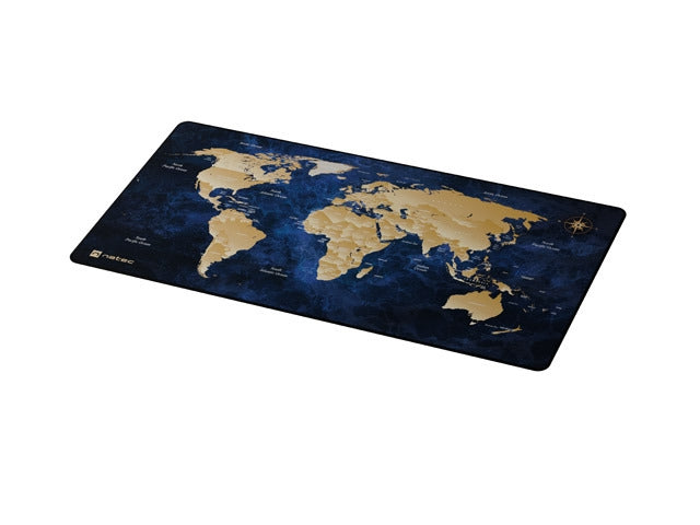 Natec Mouse Pad World Deep Map MAXI 800x400 mm