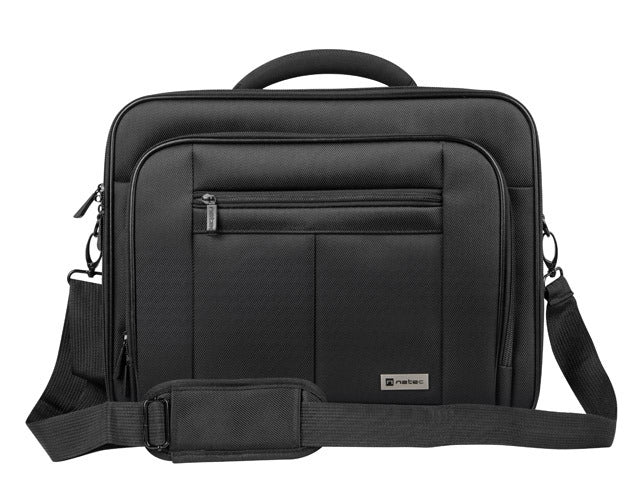 Natec laptop bag Boxer 17.3" Black