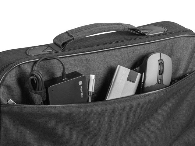 Natec Laptop Bag Impala 2 15.6", Stone Grey