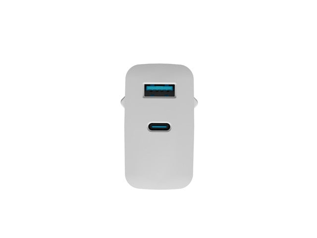 Natec USB Charger  Ribera Gan 1X USB-A + 1X USB-C 65W, White