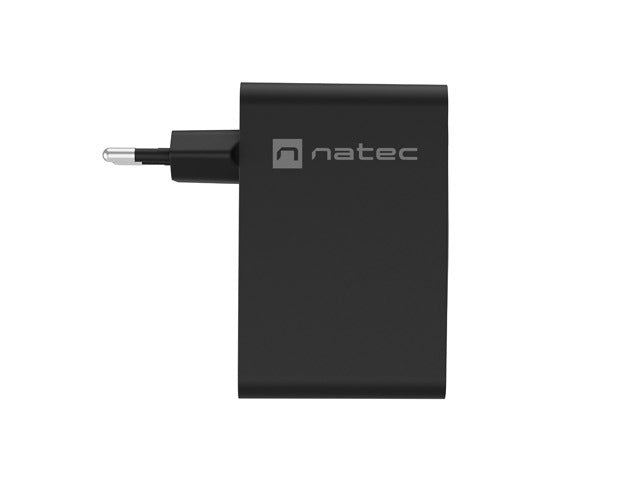 Natec USB Charger Ribera 3X USB-C + 1x USB-A 100W, Black