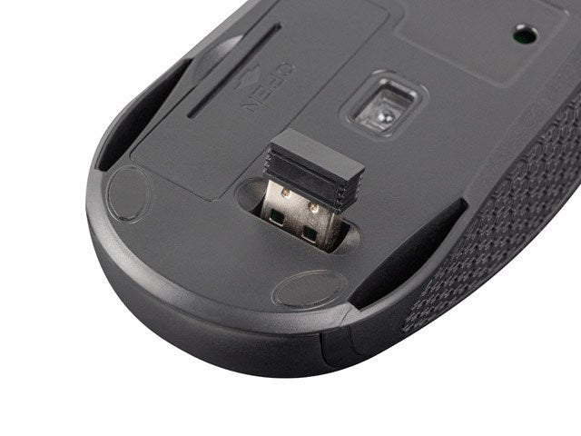 Mouse Natec JAY 2 Black Wireless 1600 dpi