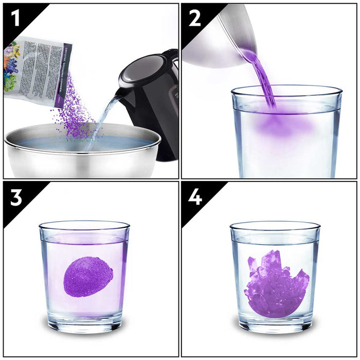 STEM National Geographic Purple Crystal Lab