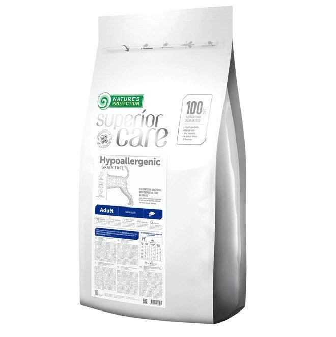 NATURE'S PROTECTION Superior Care Hypoallergenic Salmon - dry dog food - 10kg