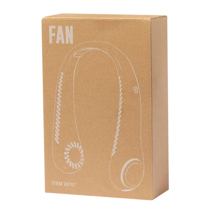 Neck fan Lifetime White Rechargeable USB - Компютър Кабели и адаптери<<<Компютри| Електроника<<<BigBuy&&&USB