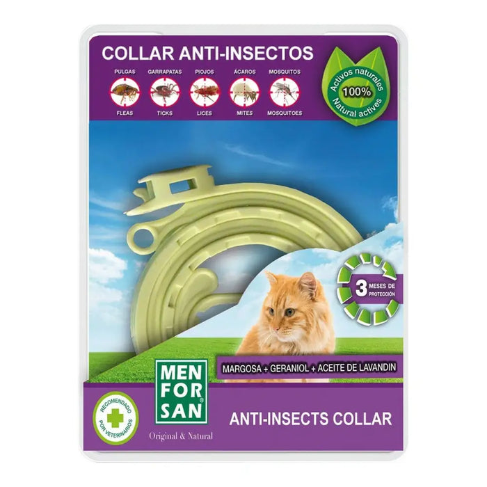 Necklace Menforsan 30 cm Cat Insect repellant - Домашни Животни<<<Дом Градина<<<BigBuy&&&Пътуване и разходки<<<Домашни