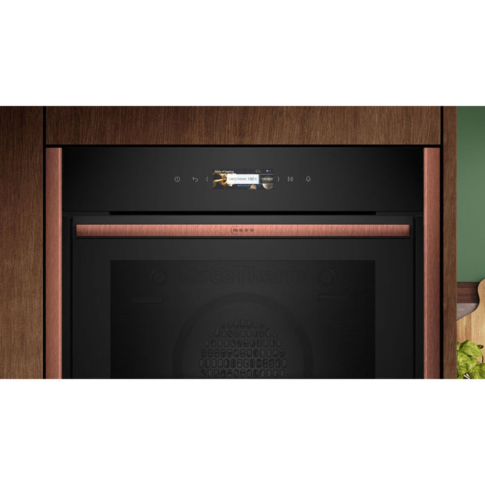 Built-in oven NEFF B59CR7KY0, N 70, 71 l, Pyrolysis, Slide&Hide, Flex Design