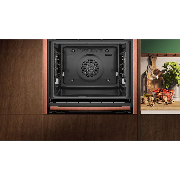 Built-in oven NEFF B59CR7KY0, N 70, 71 l, Pyrolysis, Slide&Hide, Flex Design