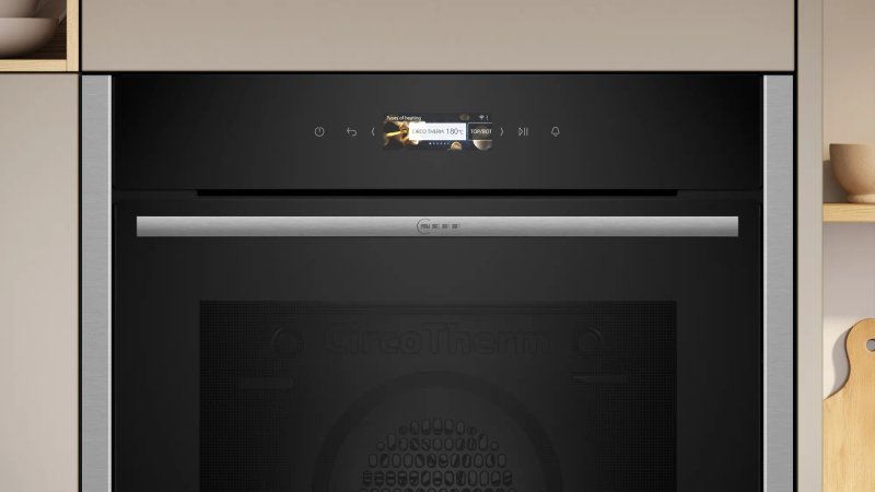 Built-in oven NEFF B24CR31N0, 71, Hydrolitic, A+, Sensor