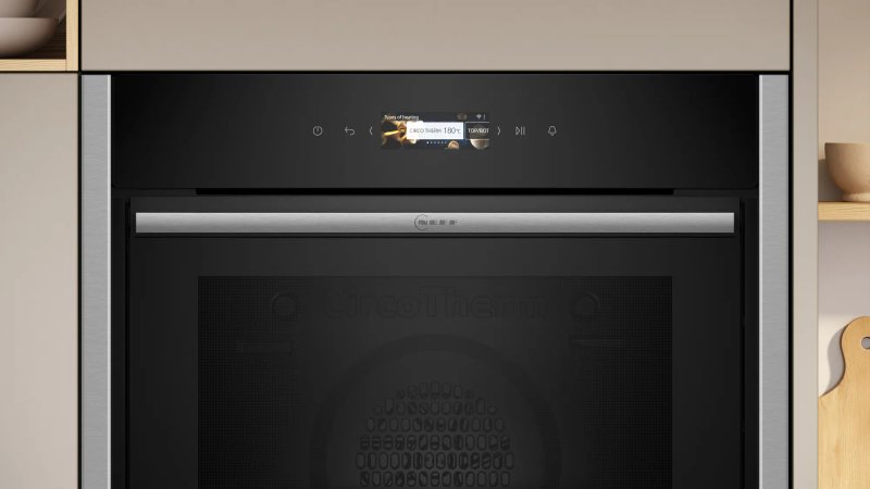 Built-in oven NEFF B54CR31N0, 71, Hydrolitic, A+, Sensor