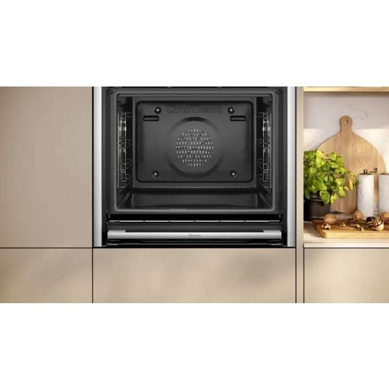 Built-in steam oven NEFF B64VT73N0, N 90, 71 l, Pyrolysis, Slide&Hide, Steam Boost