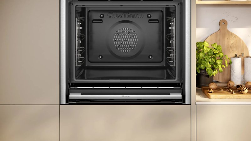 Built-in steam oven NEFF B64VT73N0, N 90, 71 l, Pyrolysis, Slide&Hide, Steam Boost