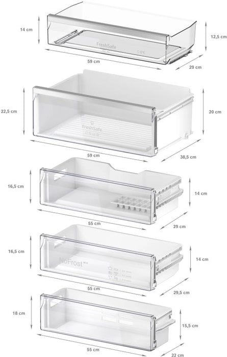 Built-in refrigerator NEFF KB7962FE0