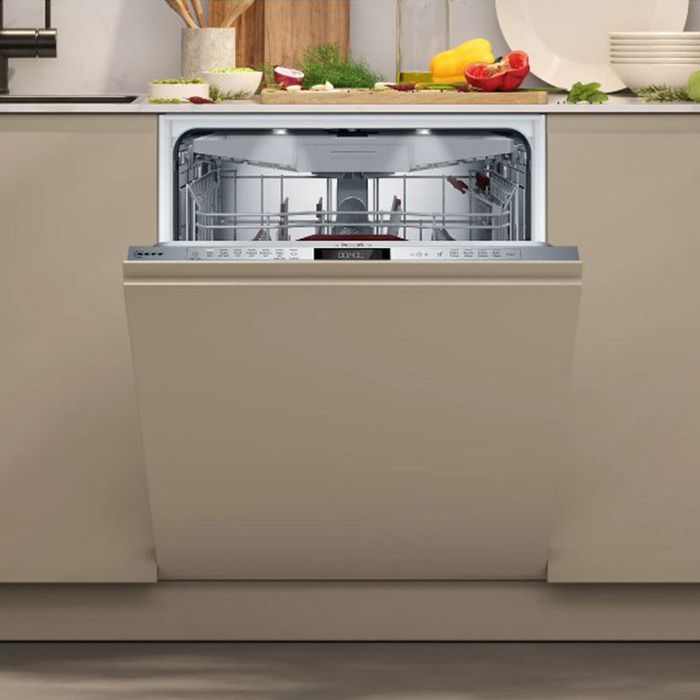 Built-in dishwasher NEFF S157ZCX18E, Zeolith, 60 cm