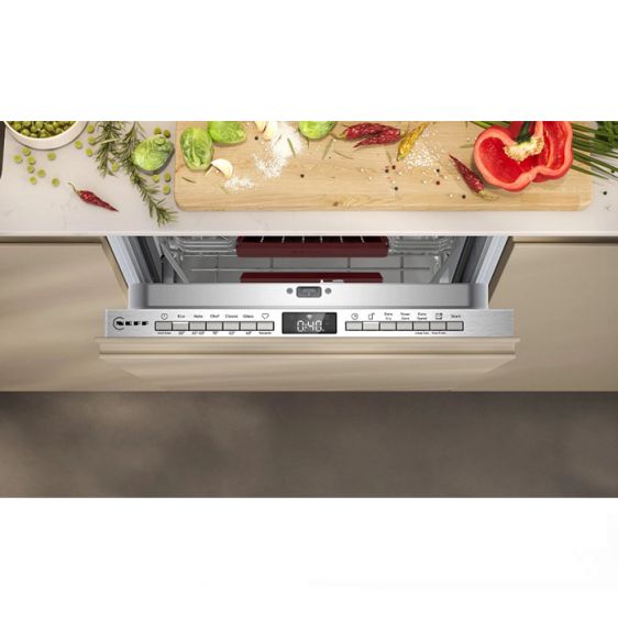 Built-in dishwasher NEFF S855EMX34E, N50, 45 cm