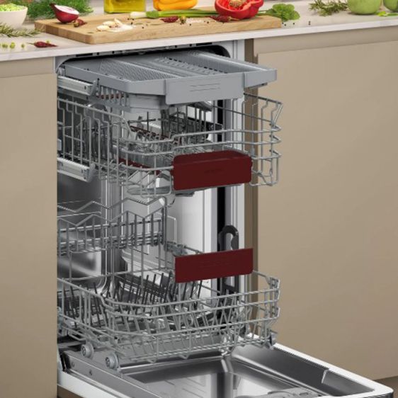 Built-in dishwasher NEFF S855EMX34E, N50, 45 cm