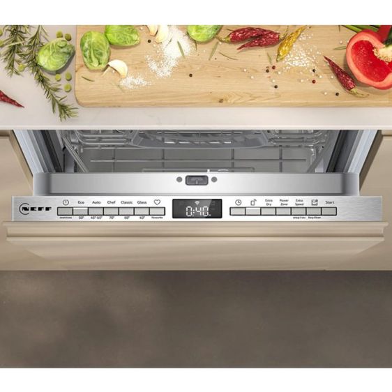 Built-in dishwasher NEFF S875EMX35E, N 50, Vario hinge