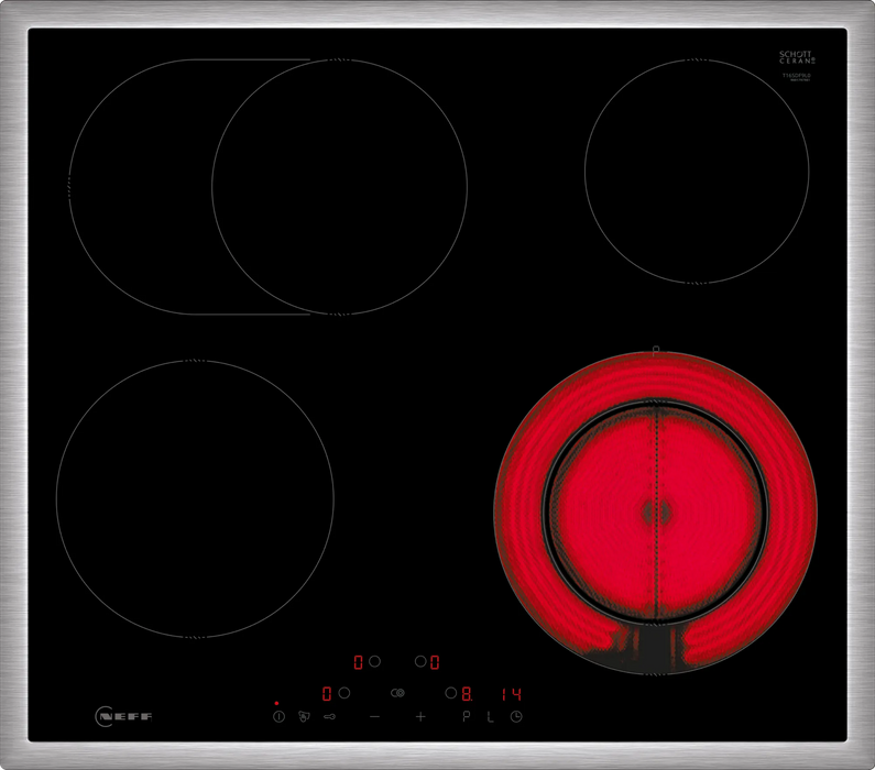 Built-in ceramic hob NEFF T16SDF9L0, Electric