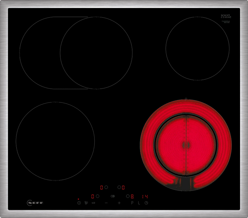 Built-in ceramic hob NEFF T16SDF9L0, Electric