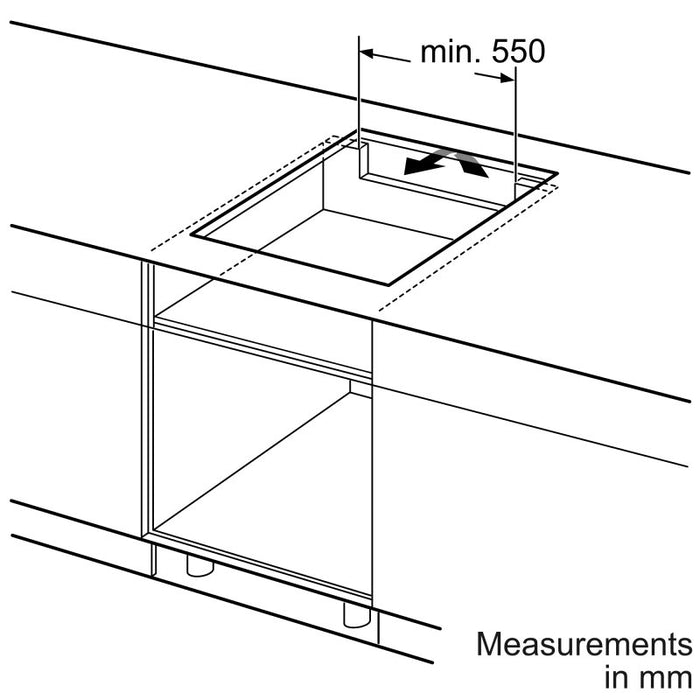Built-in hob NEFF T56FHS1L0