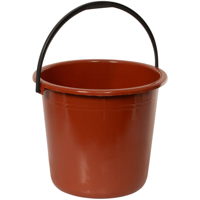 PLASTIC BUCKET 15 LITERS WITHOUT LID NEGO