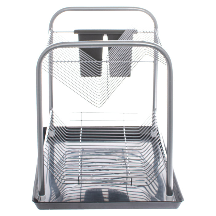 2-TIER DISH DRYER WITH STAINLESS STEEL CUTLERY BASKET NEGO
