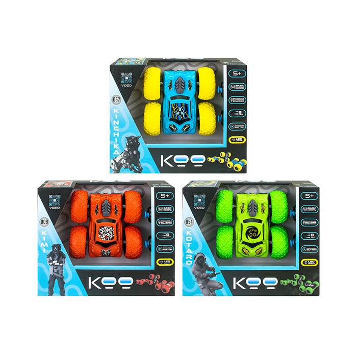 KABOOM Car Reversible Koo Flip 004 LED Lights Radio/C