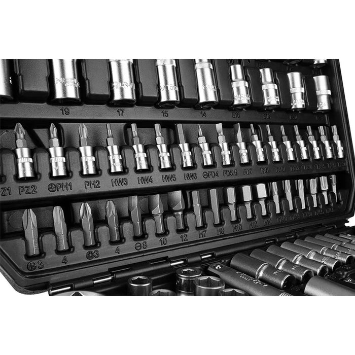TOOL SET 110 PIECES 1/2" AND 1/4" NEO 10-211