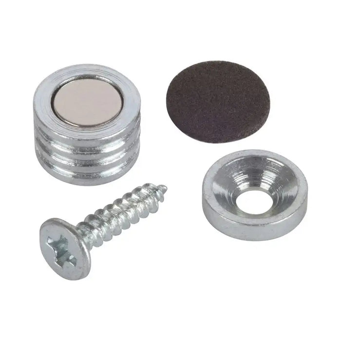 NEODYMIUM MAGNETIC SNAPPER 9.7 MM/6.4 MM FIX-O-MOLL - Мебелен обков<<<Мебели и обков<<<Мебели и