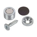 NEODYMIUM MAGNETIC SNAPPER 9.7 MM/6.4 MM FIX-O-MOLL - Мебелен обков<<<Мебели и обков<<<Мебели и
