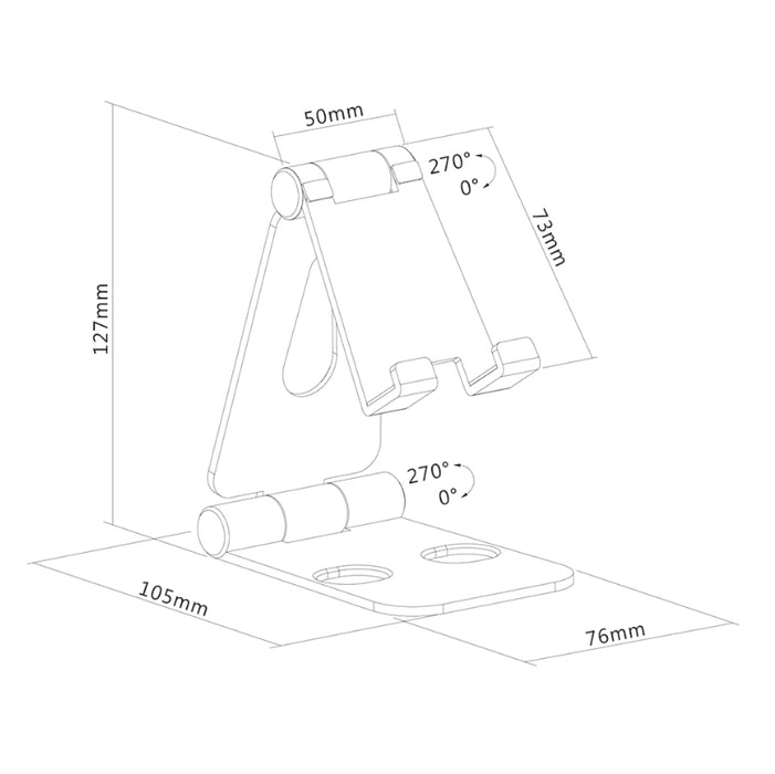 Neomounts Phone Desk Stand (suited for phones up to 7")
