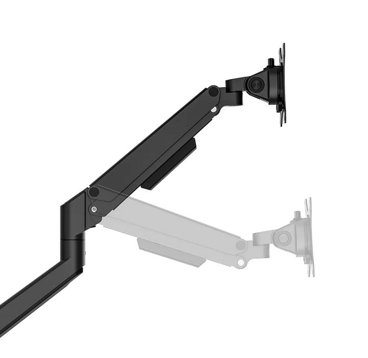 Neomounts Next Slim Desk Mount, double display (topfix clamp & grommet)