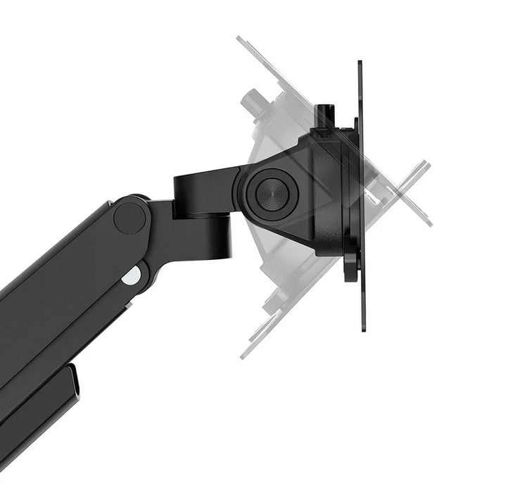 Neomounts Next Slim Desk Mount, double display (topfix clamp & grommet)