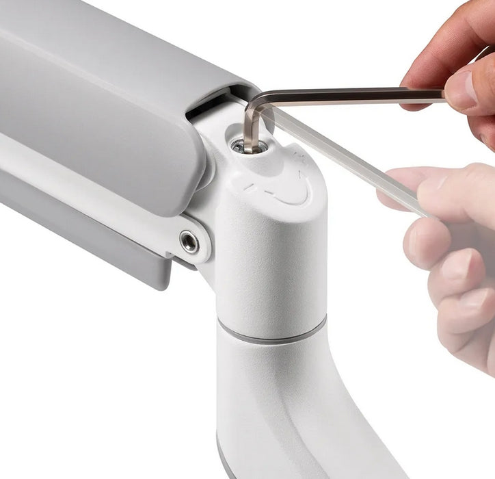 Neomounts Next Core Desk Mount 1 screen (topfix clamp &grommet)