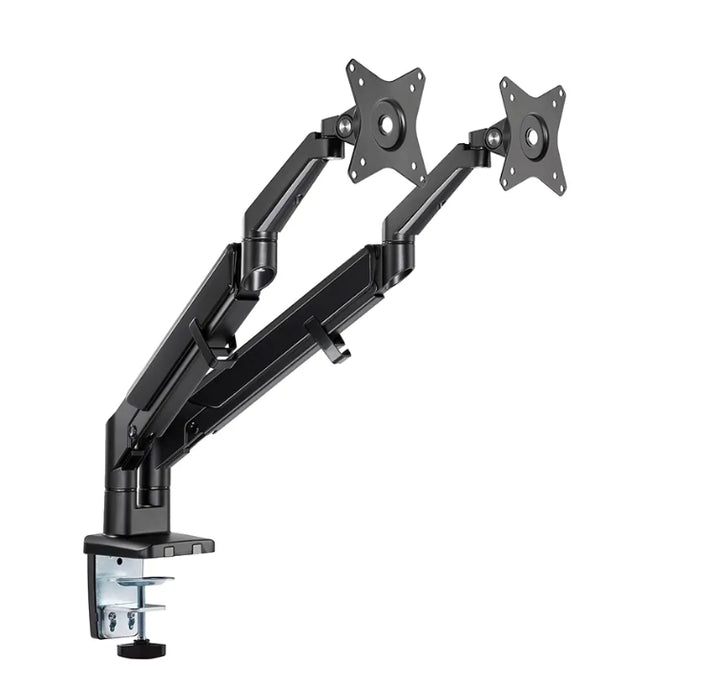 Neomounts Desk Mount ultra flat (clamp/grommet) for 2 Monitor Screens