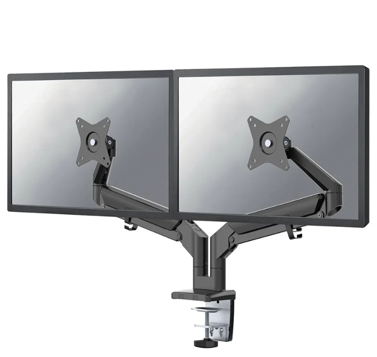 Neomounts Desk Mount ultra flat (clamp/grommet) for 2 Monitor Screens