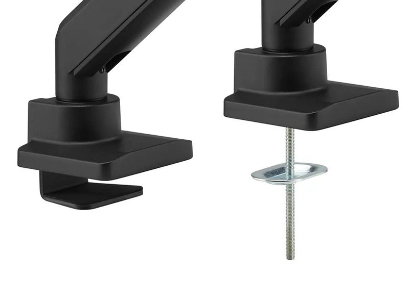 Neomounts Next Core Desk Mount 1 Ultra Wide Curved screen (topfix clamp & grommet)