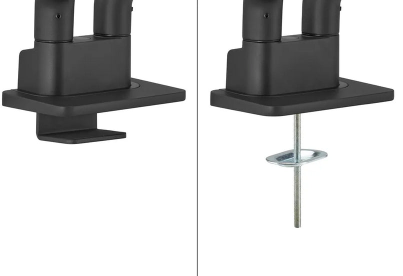 Neomounts Next One Desk Mount, double display (topfix clamp &grommet)