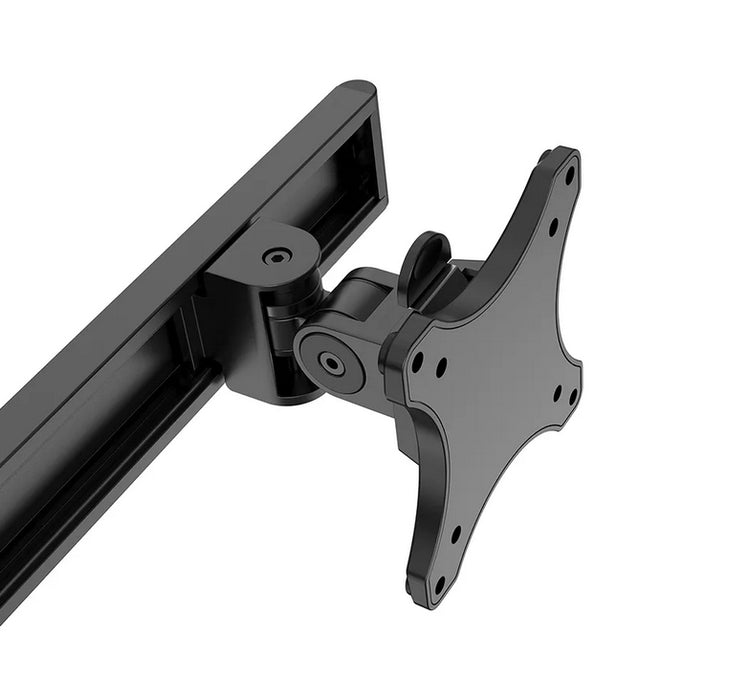 Neomounts Next One Desk Mount, double display crossbar (topfix clamp/grommet)