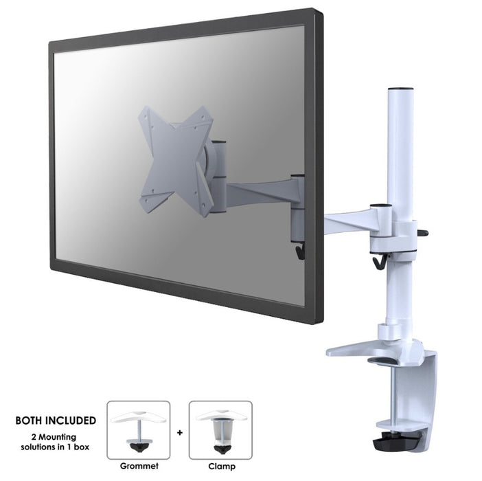 Neomounts Flat Screen Desk Mount (clamp/grommet)