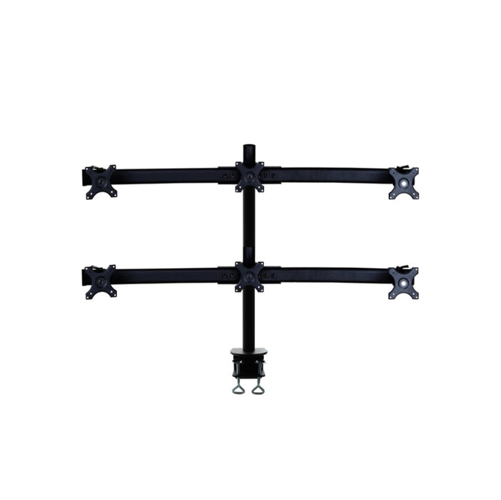 Neomounts Flat Screen Desk Mount (clamp) for 6 Monitor Screens