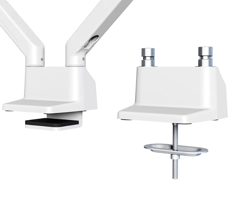 Neomounts Flat Screen Desk Mount (clamp/grommet) for 2 Monitor Screens