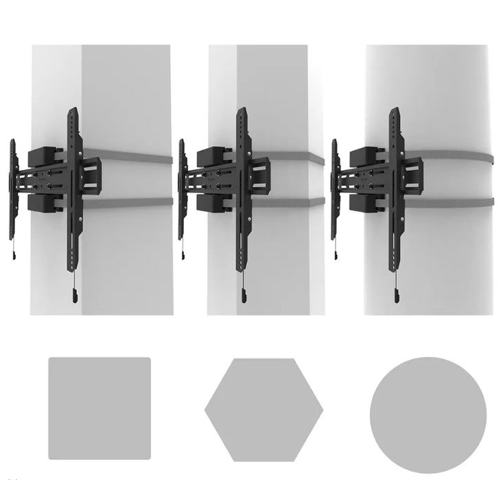 Neomounts Select Screen Pillar Mount (fixed, VESA 600x400)