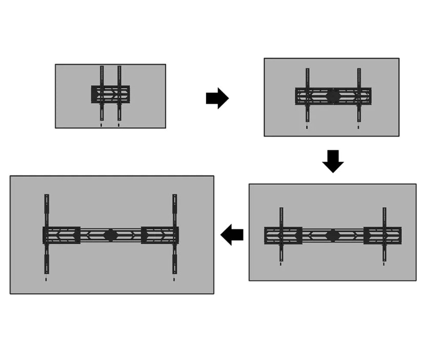Neomounts Select Screen Wall Mount (fixed, VESA 800x600-1500x900)