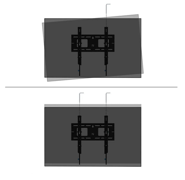 Neomounts Level-750 Heavy duty wall mount 42-75", max 100kg, tilt, lockable