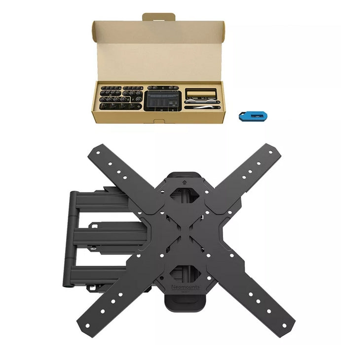 Neomounts LEVEL-850 Wall Mount (full motion, 3 pivots, VESA 400x400)