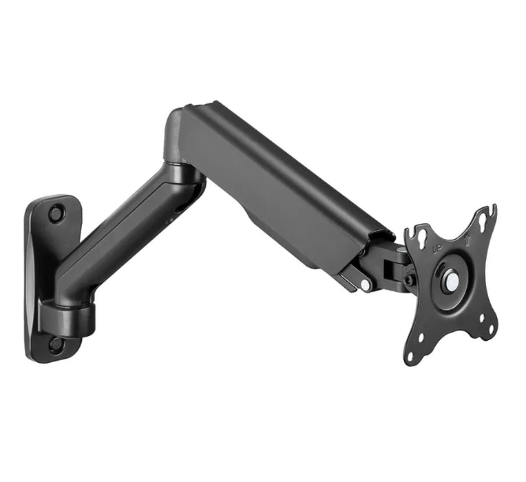 Neomounts wall mounted gas spring monitor arm (3 pivots VESA 100x100)