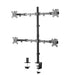 Neomounts Flat Screen Desk Mount (clamp/grommet) for 4 Screens - Стойки за бюро<<<NEOMOUNTS BY NEWSTAR