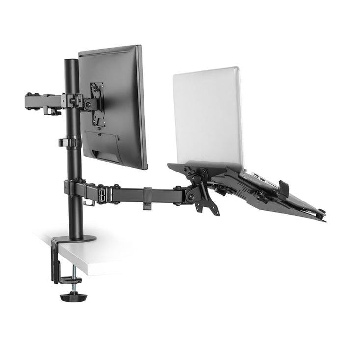 Neomounts Flat Screen & Notebook Desk Mount (clamp/grommet) - Стойки за бюро<<<NEOMOUNTS BY NEWSTAR стойки<<<NEOMOUNTS